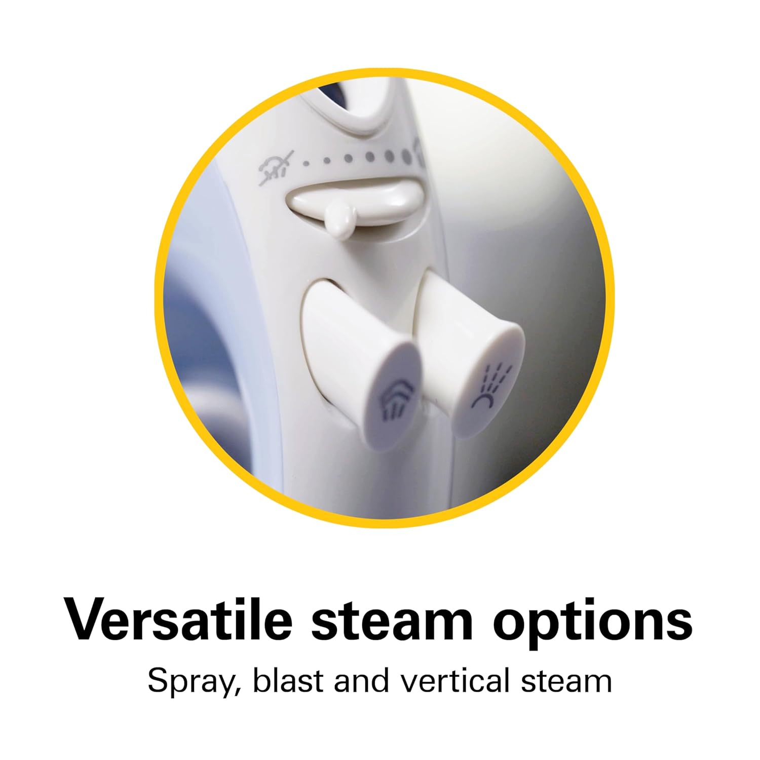 Hamilton Beach Commercial Lightweight Clothes Steam Iron, Nonstick, Compact, Mist Spray, HIR400R