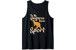 Tie Me Kangaroo Down Sport Tank Top: Wear your Aussie pride!