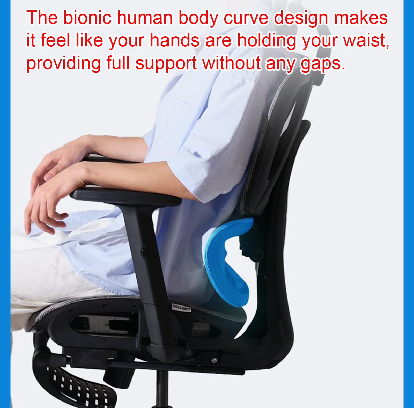 Krzesło biurowe, ergonomiczne krzesło biurkowe z regulowanym podparciem lędźwiowym, podłokietnik 3D, zagłówek, odchylany do tyłu 4-poziomowy, krzesło z siatki domowej