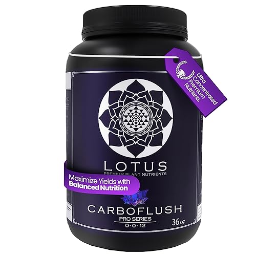 Miniatura 14 de Carboflush Pro Series - Potenciador del sabor de cosecha, polvo nutritivo derivado naturalmente para suelo, hidroponía y fibra de coco, fertilizante