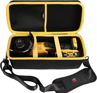 Mchoi Hard Case Compatible with DEWALT 20V MAX Angle Grinder Tool (DCG413B & DCG416B), Case Only