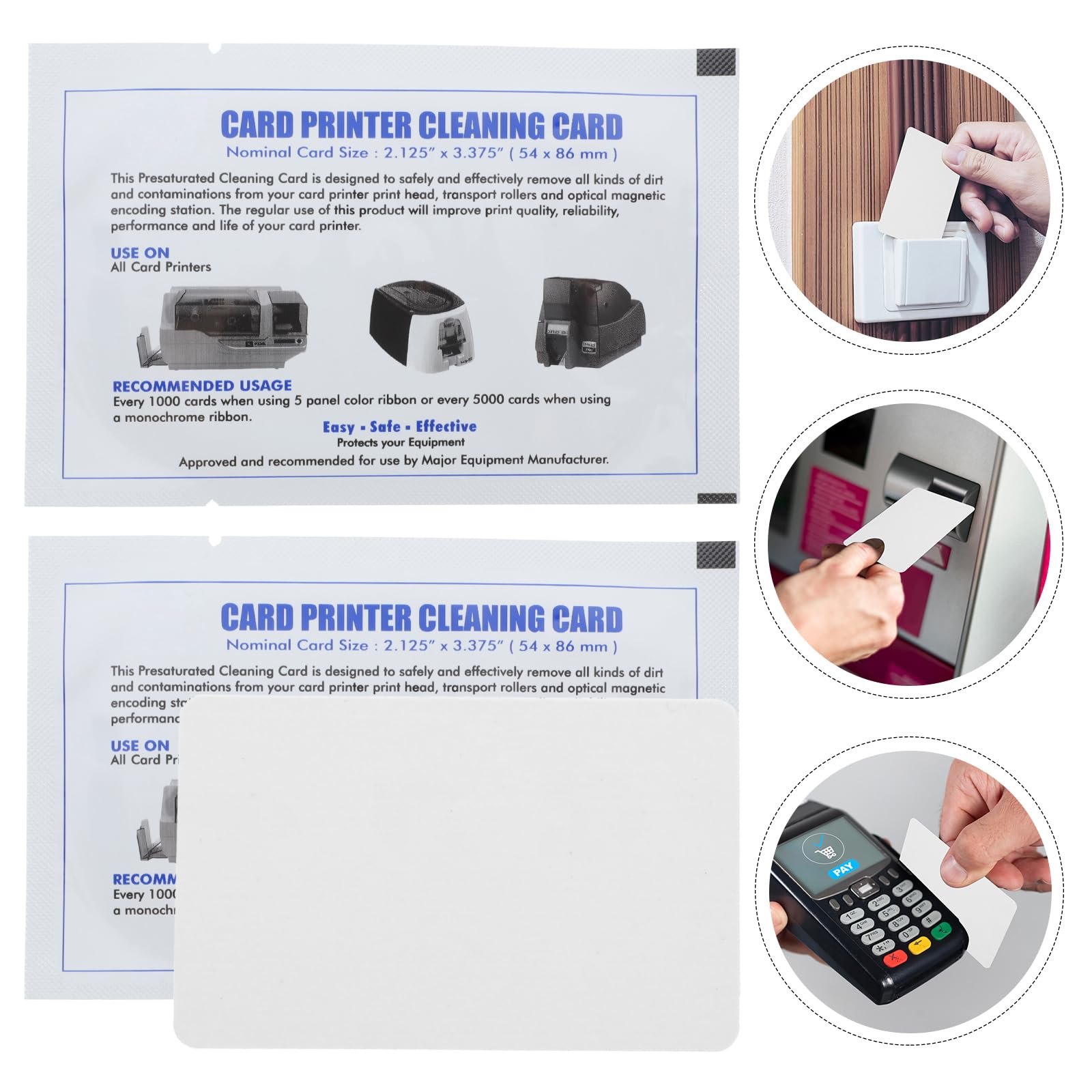 カードクリーナー　大サイズ240ml ’s card cleaner Amazon.co.jp: Ciieeo 再利用可能クリーニングカード 10枚セット