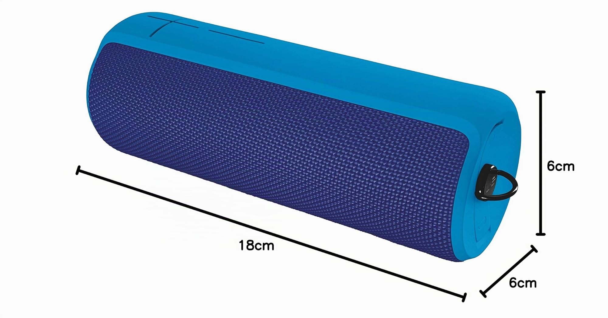 Ultimate Ears BOOM 2, Altavoz inalámbrico/Bluetooth (impermeable y resistente a golpes), Azul (Brainfreeze)