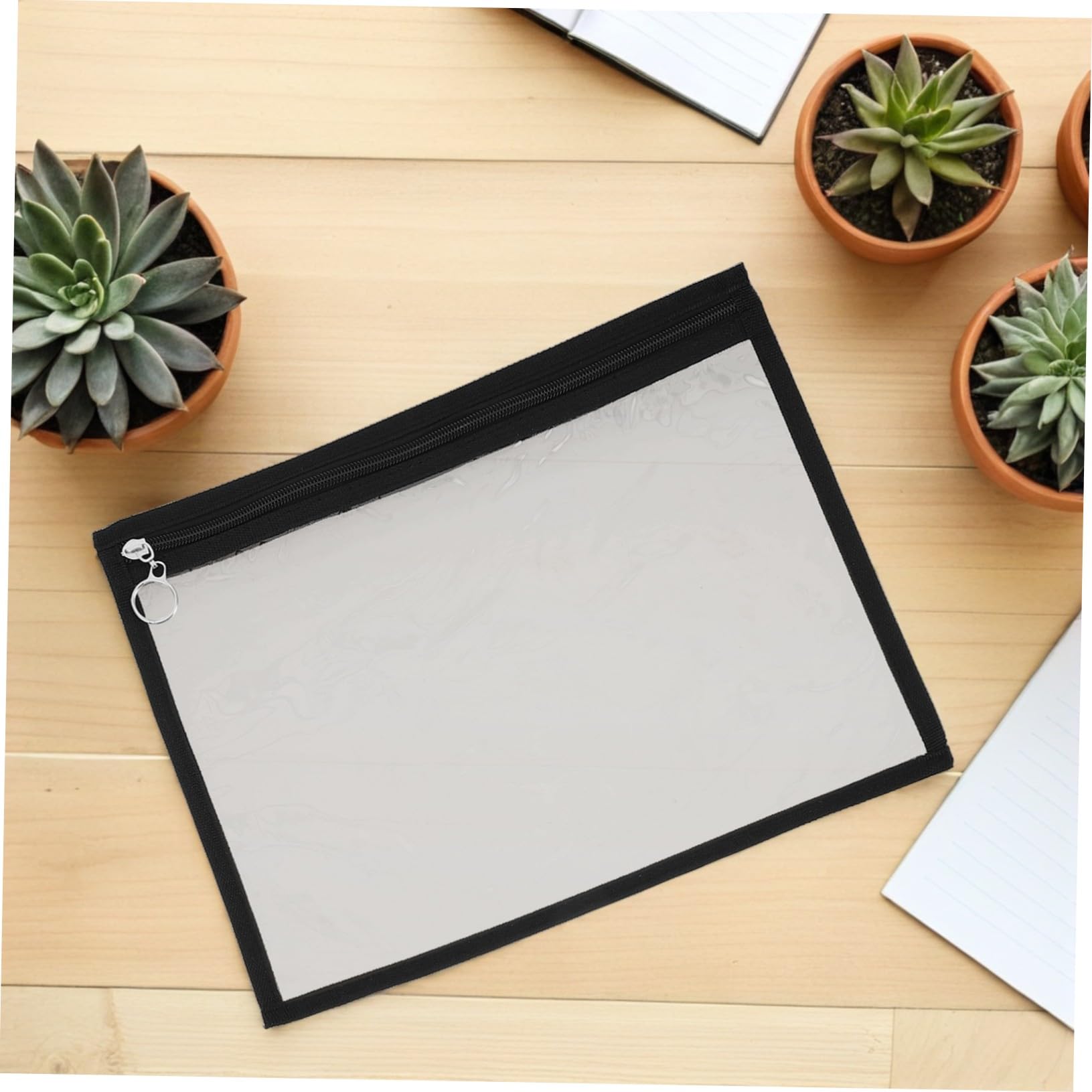 jojofuny 12stücke Durchsichtige Reißverschlusstasche Aus Pvc Transparente Dokumententasche Mit Reißverschluss Organizer-tasche Für Schreibwaren Make-up Oder Reisebedarf Und Robust Kompakte