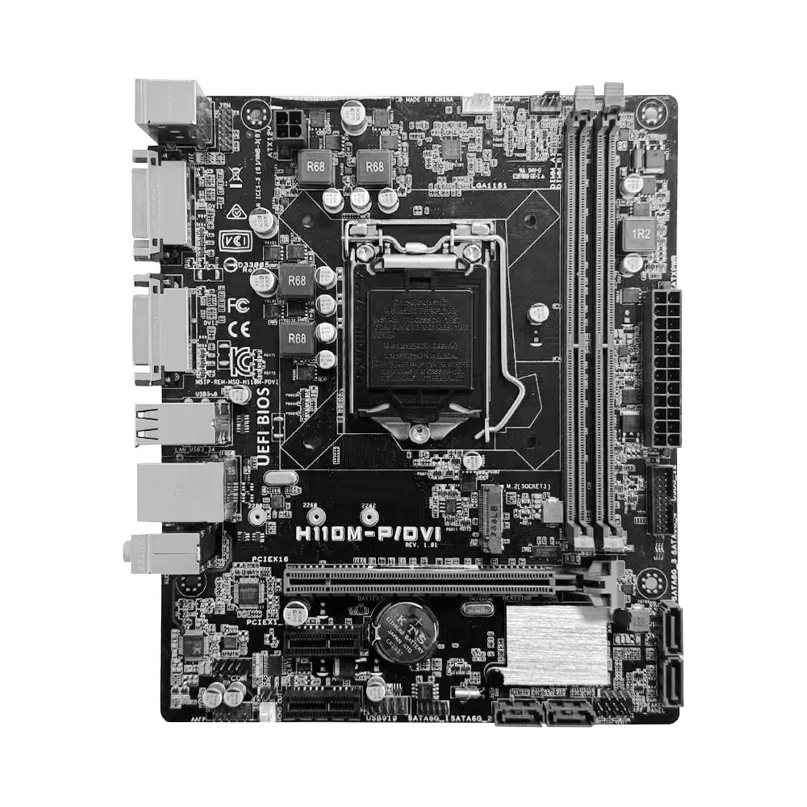 Schede madri Fit For Asus H110M-P/DVI