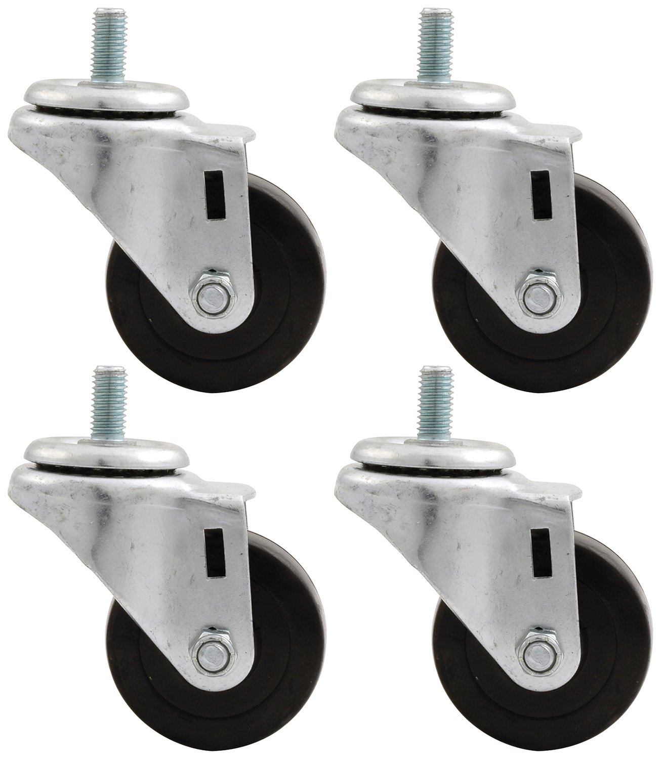 Allstar Performance ALL10164 3" Heavy Duty Cradle Wheel Kit, (Pack of 4)