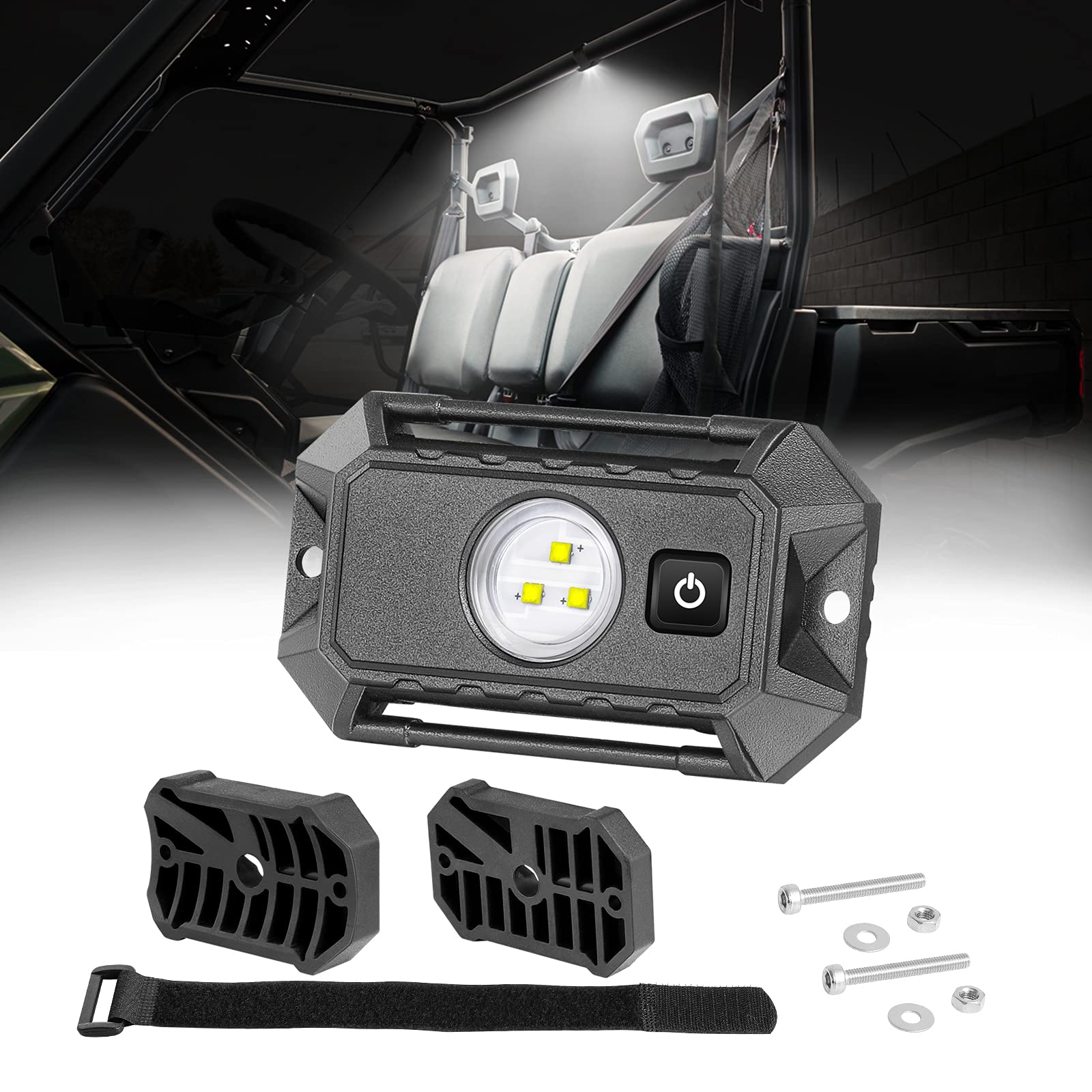 Buy UTV LED Dome Light, SWATOW INDUSTRIES UTV Interior Lights w/Switch