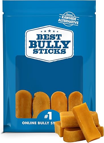 Best Bully Sticks Queso de yak del Himalaya para perros, pequeño, 4 unidades (paquete de 1), natural, sin lactosa, sin olor, aperitivo de larga