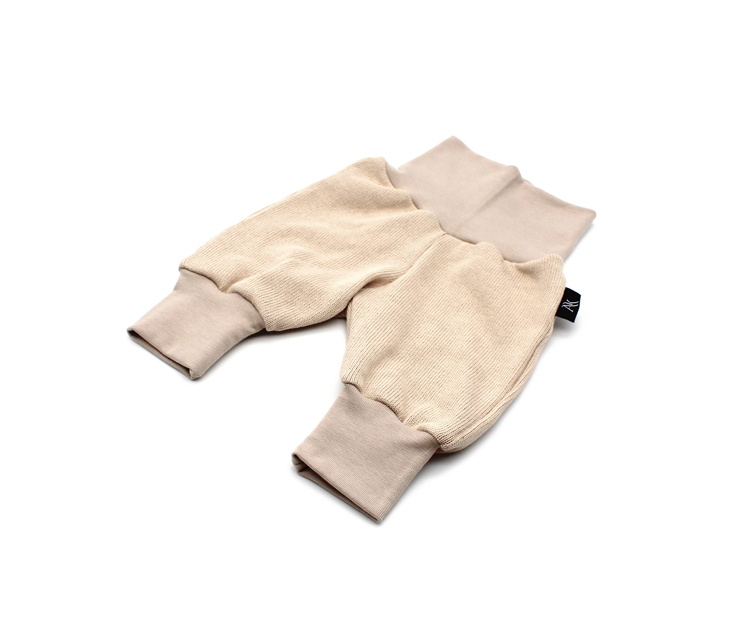 Anna Karinna Kids Handmade Knitted Cotton Baggy Pants, 100% Cotton Baby Pants, Pumphose Baby, Baby Girl Pants, Baby Boy Pants