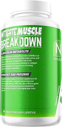 Miniatura 3 de NutraKey Cápsulas HMB, 90 unidades