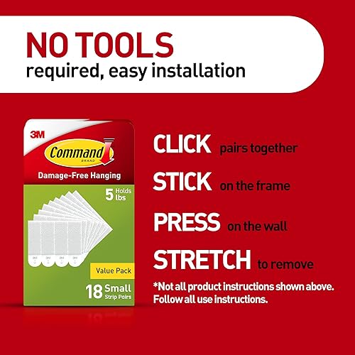 Miniatura 15 de Command - Tiras para colgar cuadros