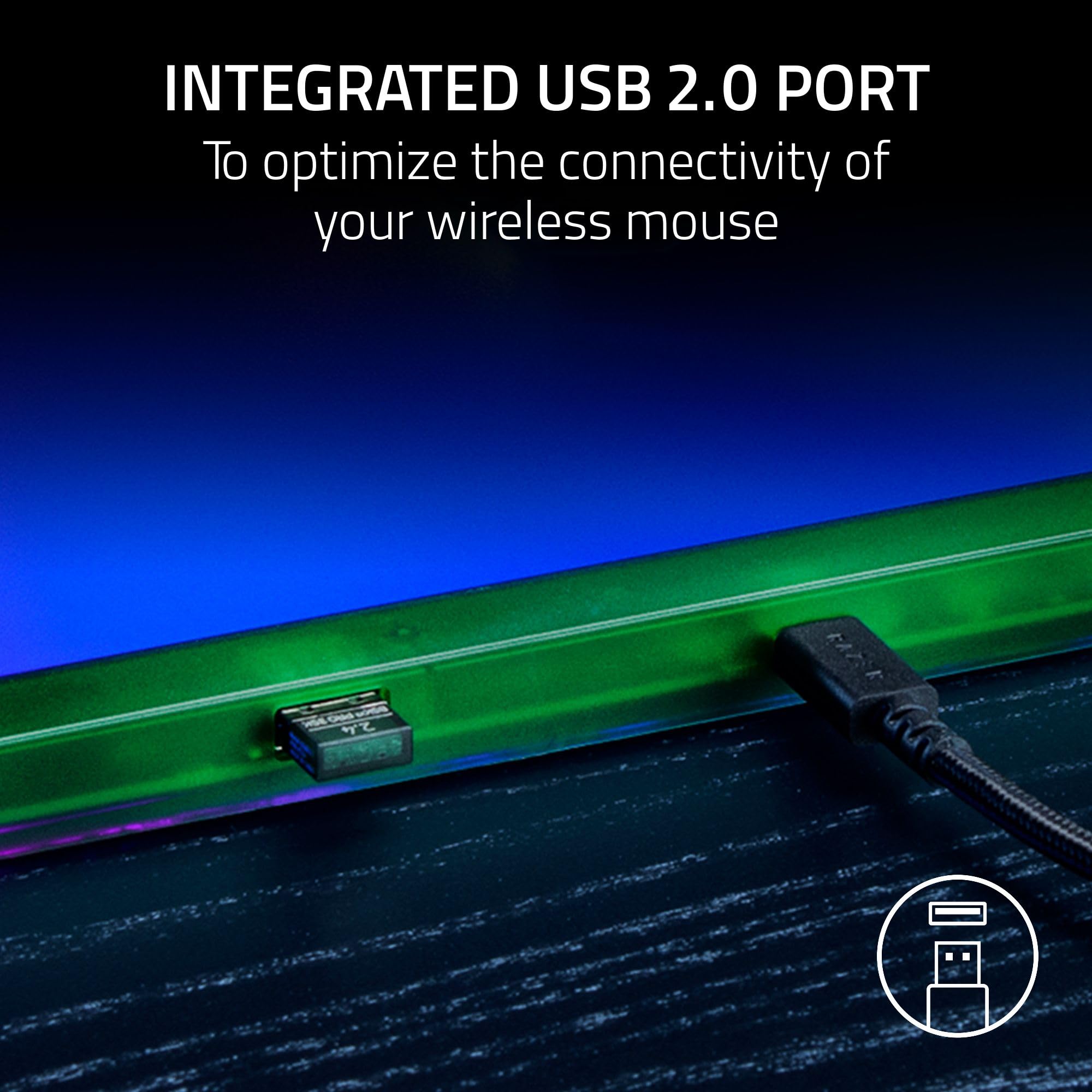 Razer Firefly V2 Pro Phantom Green Edition - Fully Illuminated