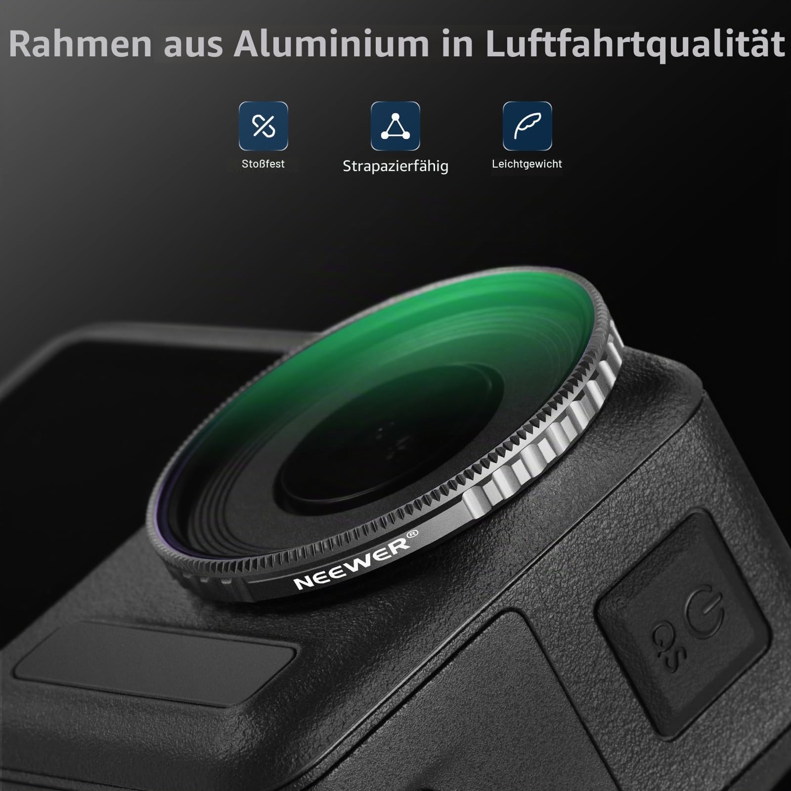 Neewer ND Filter Set kompatibel mit DJI Osmo Action 5 PRO/Action 4 – Bild 7