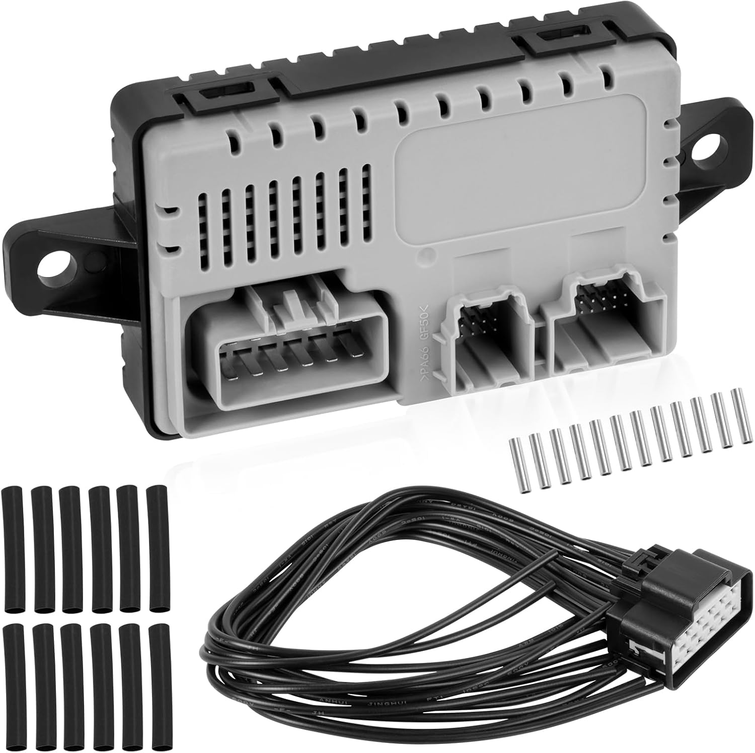 601-704 Seat Heater Control Module w/Pigtail Kit Compatible with Ford Edge Explorer F150 F250 F350 F450 F550 Super Duty Lincoln MKS MKZ MKT, Replace BU5Z14C724A