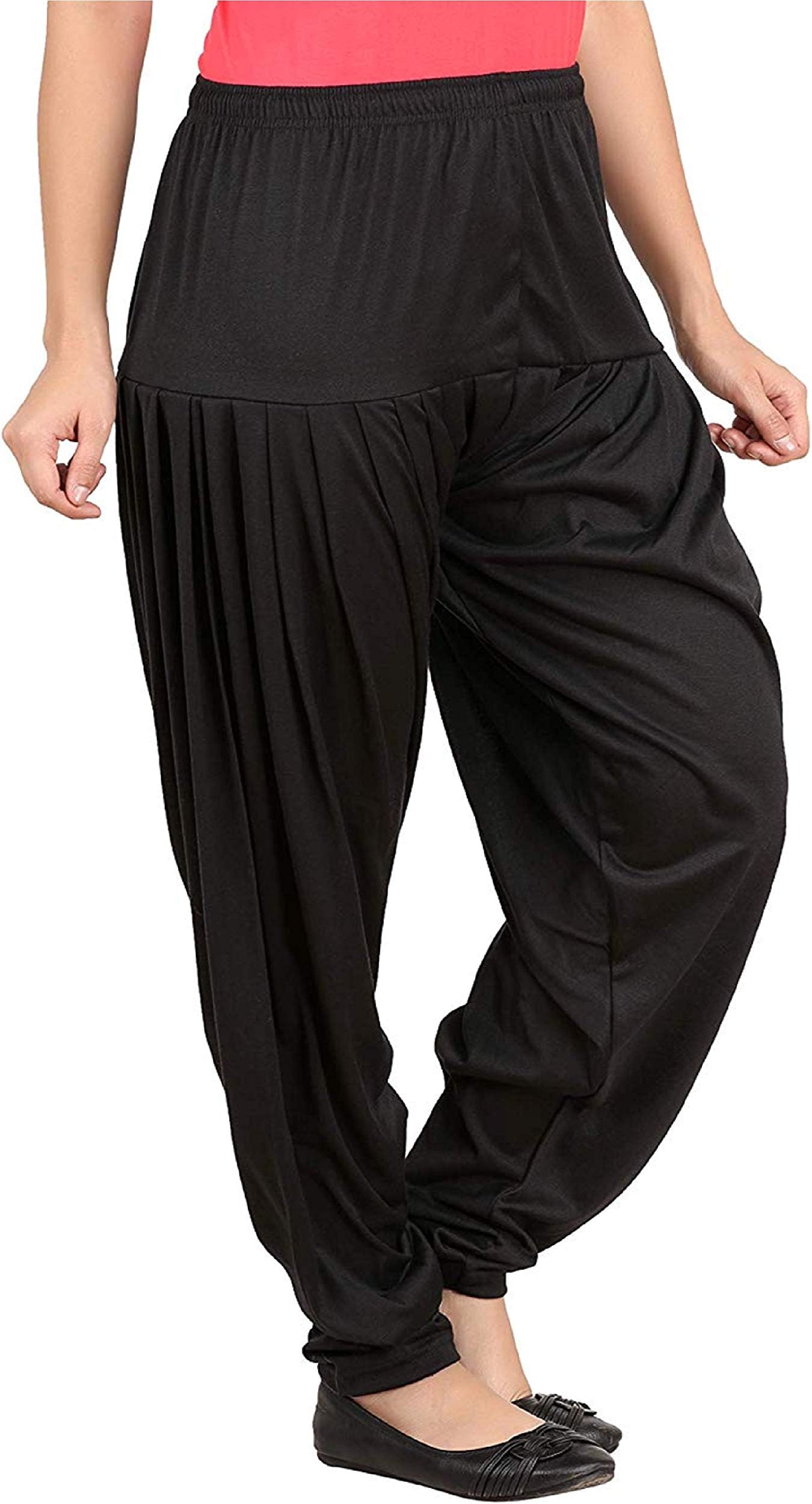 Attract Women's Viscose Patiyala/Patiala Pants(White)