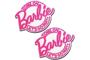 Pink 3D Bratz Embroidery Sticker Patches - The Perfect Accessory for Upgrading Your Style
