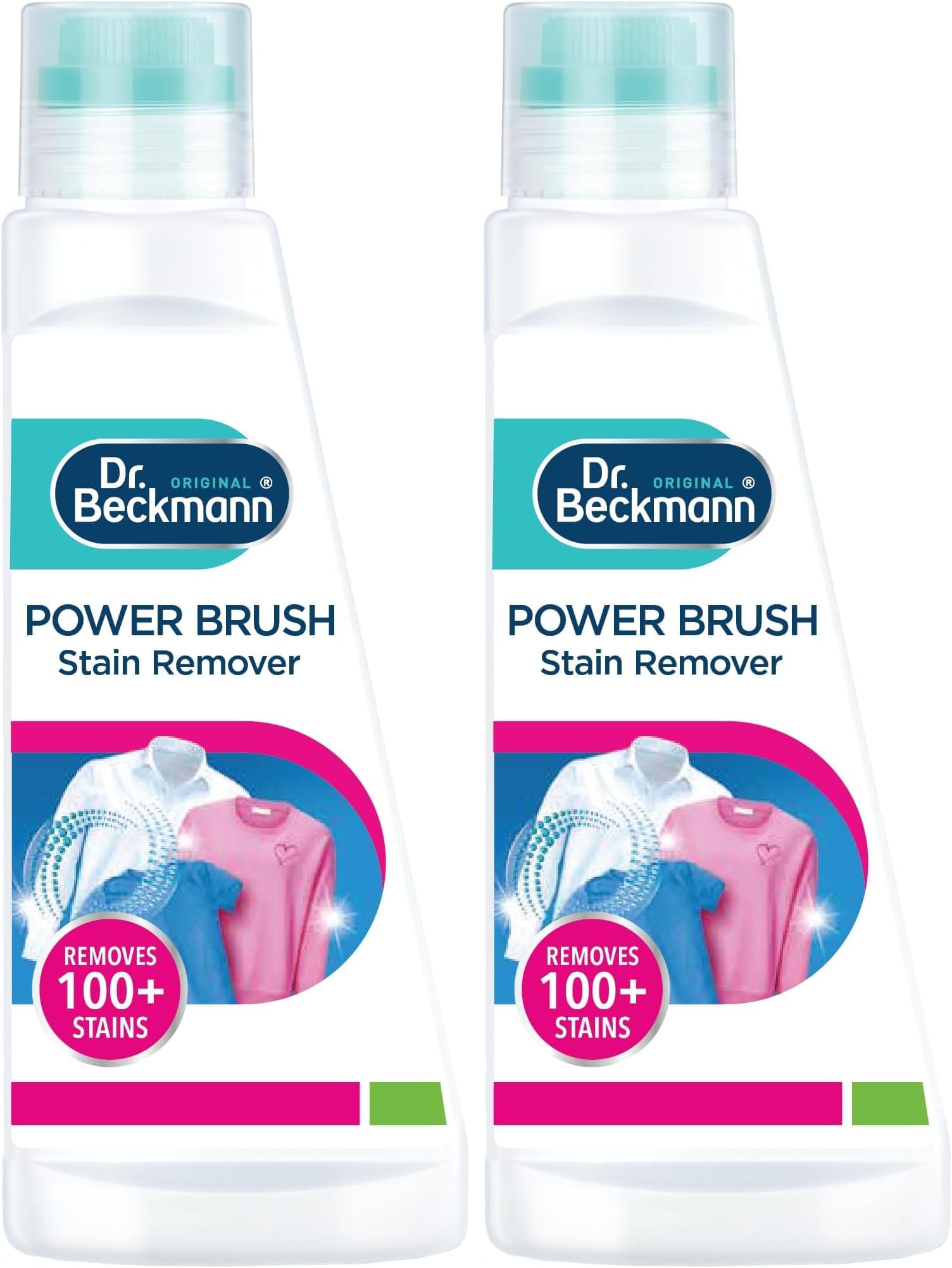Power Brush Stain Remover | fights even stubborn new & dried-in stains | 250 ml (Pack of 2)