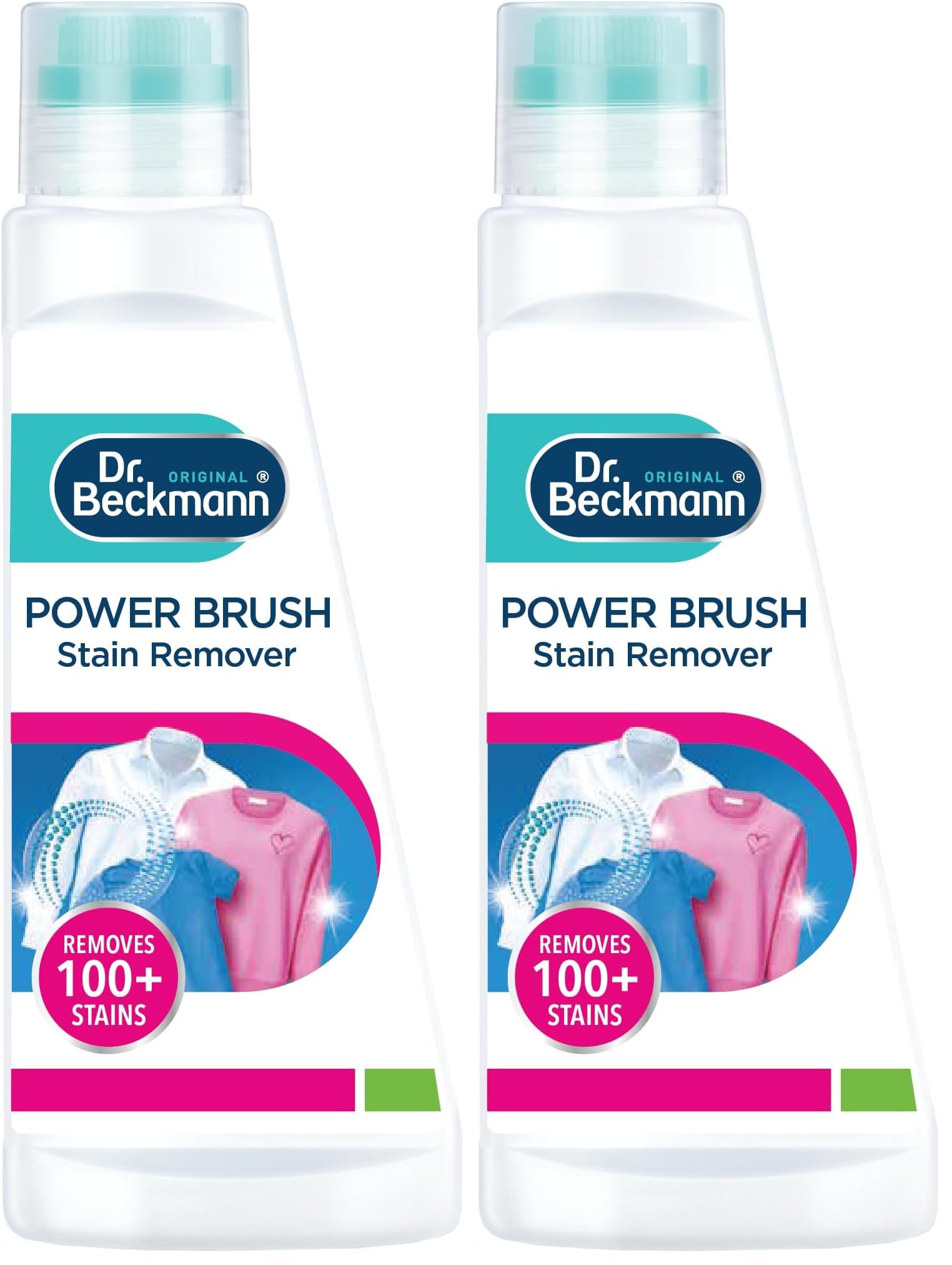 Power Brush Stain Remover | fights even stubborn new & dried-in stains | 250 ml (Pack of 2)