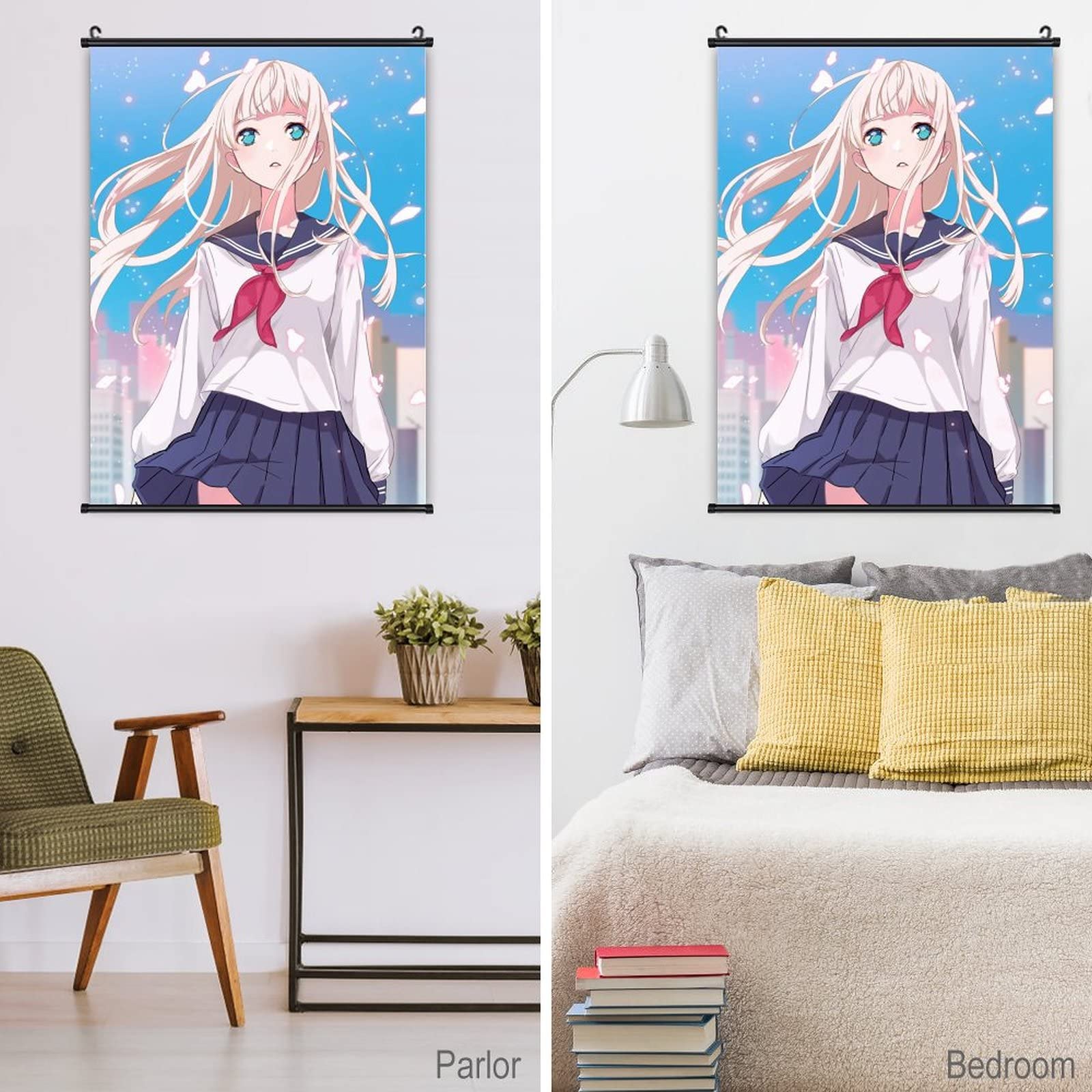 アニメキャラクターアートポスター2枚セット Amazon.co.jp: ポスター 壁掛 可愛い アニメ柄 キャラクター柄 明日