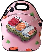 Vista 82 de Wrapables Bolsa de almuerzo de neopreno aislada, notas musicales