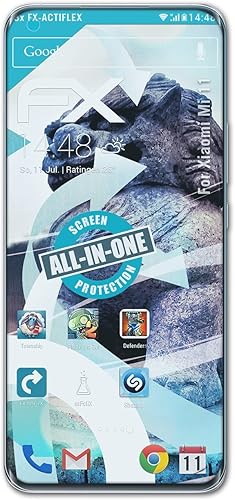 Miniatura 3 de Protector de pantalla compatible con Xiaomi Mi 11 Protector Film, Ultra Clear y Flexible FX Screen Protection Film (3X)