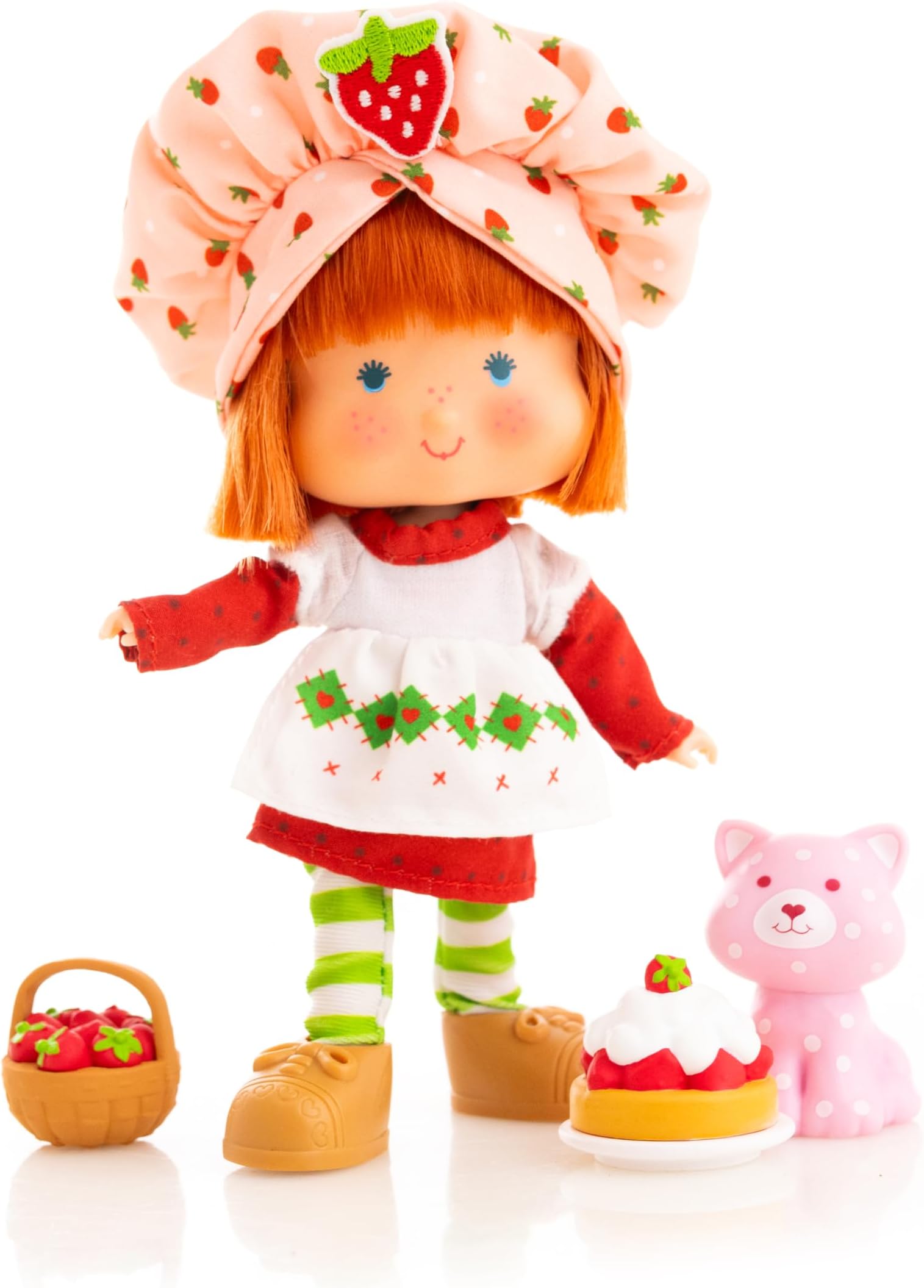 Strawberry Shortcake 'Limited Edition' Classic Version Strawberry Shortcake 5.5" Poseable Scented Fashion Doll with 4 Surprise Lifestyle Accessories - SDCC 2024