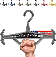 Vista 24 de Tough Hook – Gancho resistente capacidad de carga de 150 libras / 68 Kg.