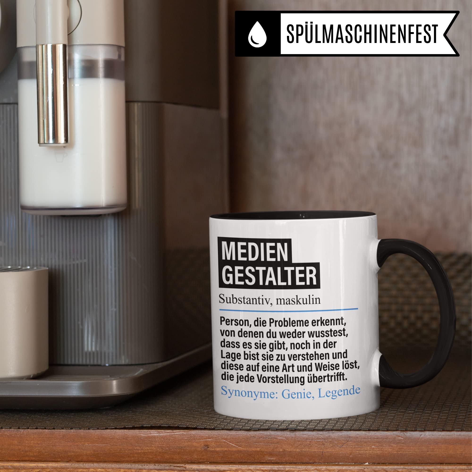 Regalo per coordinatore della logistica, divertente tazza da caffè per coordinatore della logistica, regalo di laurea per coordinatore della logistica, tazza per la definizione del lavoro - Italia