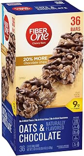 Fiber One Oats & Chocolate Granola Bars, 128 Count