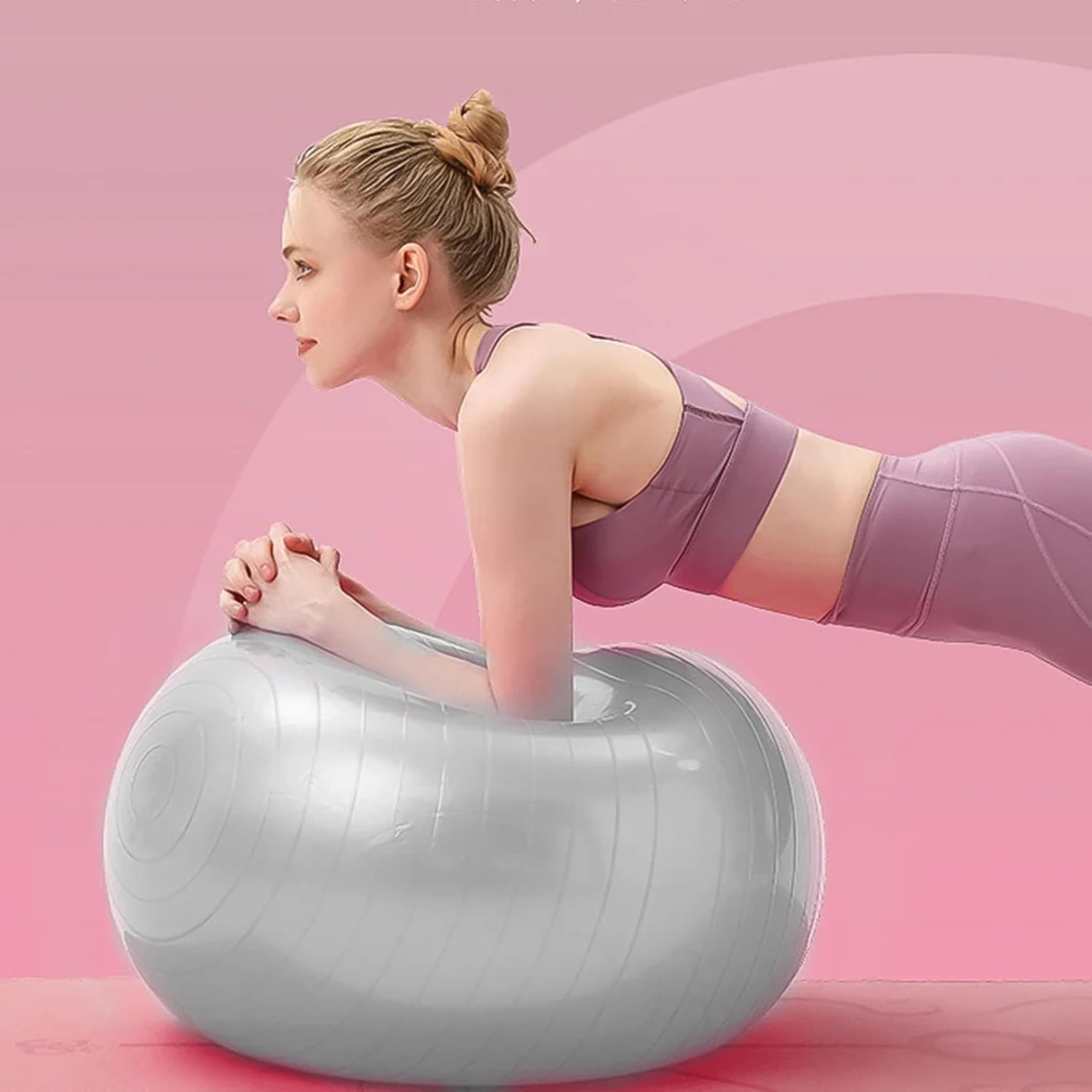 75CM Stability Gym Ball – Heavy Duty Non-Slip Fitness Ball-picture-21