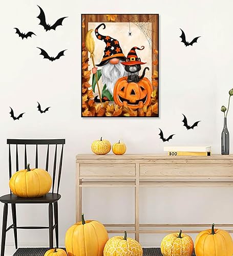 Miniatura 7 de Pormipone Kit de pintura de diamantes para adultos, kit de arte de diamantes, kit de pintura de diamante 5D, redondo para decoración de pared,