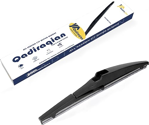 QadiraQian Limpiaparabrisas trasero de 10 pulgadas (10A) para Jeep Compass 2021-2018, Toyota RAV4 2018-2013, Highlander 2022-2020 (limpiaparabrisas