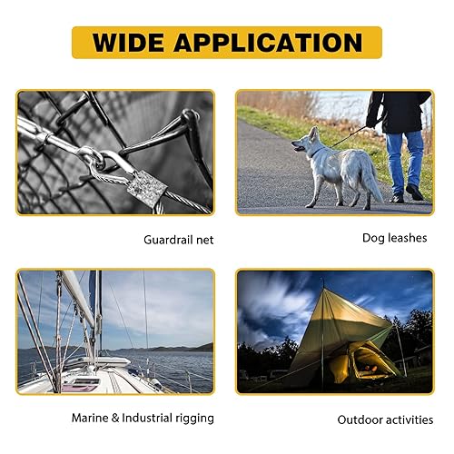 Miniatura 6 de Juego de 325 fundas de aluminio de 8 tamaños y 340 fundas de cuerda de alambre y dedales