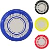 25cm Professional Flying Disc - Fun Flying Saucers for Everyone and Adults, Beach, Garden and Park Game for Family and Friends, Official Weight 180g Competition Disc, Colour Sent at Random
