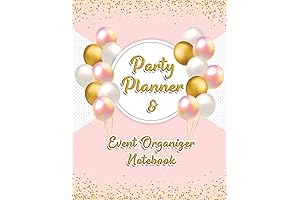Party Planner & Event Organizer Notebook: The Ultimate Guide to Stress-Free Parties