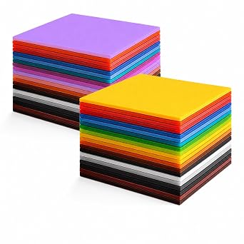 30PCS Color Acrylic Sheet 4x4 Inch Opaque Cast Acrylic Sheet 1/8 for Laser Cutting DIY Crafts Signs Home Decor 10x10cm/ 3mm Thick