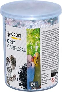 CROCI Grit Carbosal Nourriture pour Oiseau 350 g Lot de 6