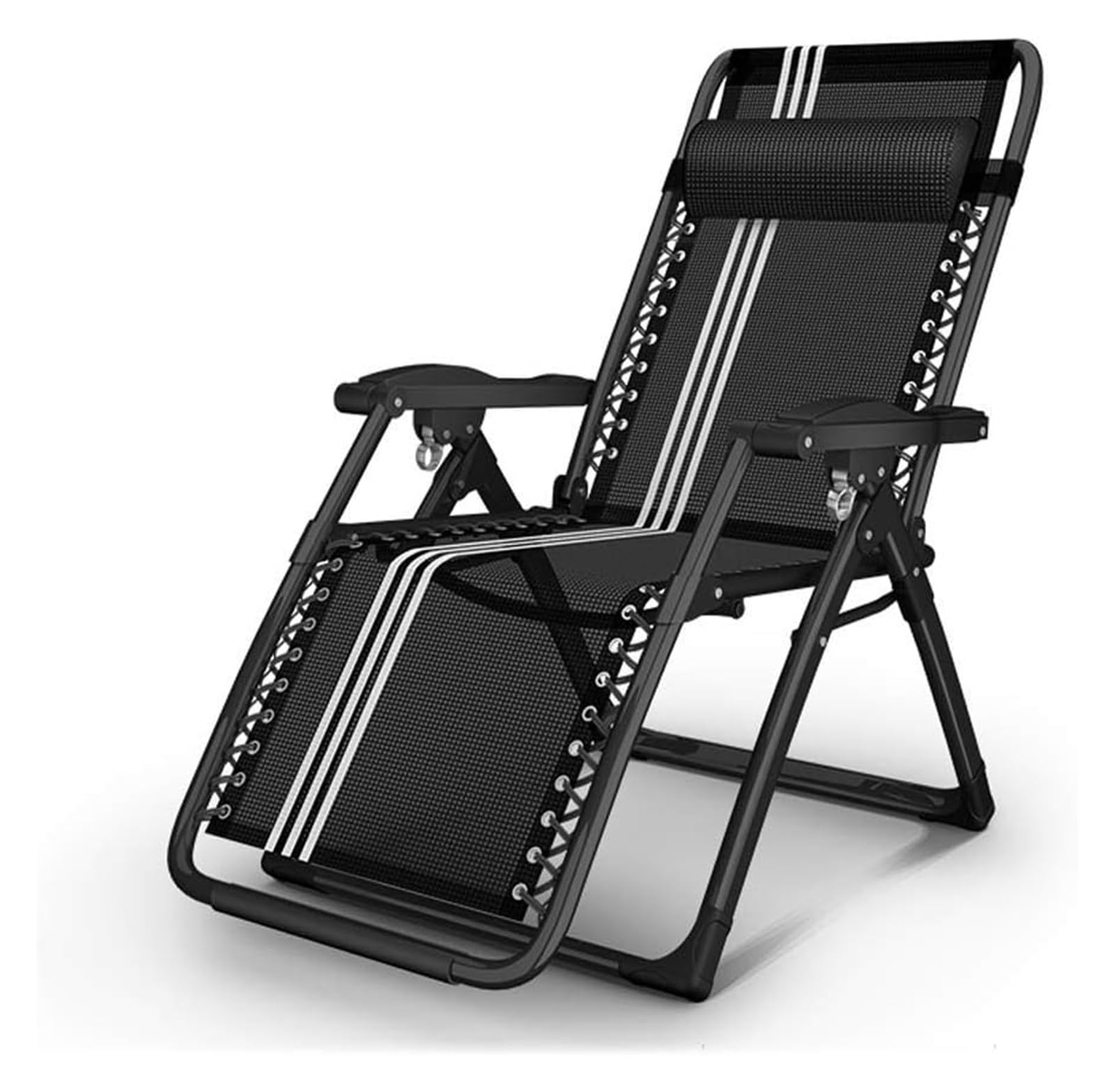 Fauteuil de détente inclinable et mobilier résistant pour s'asseoir au jardin