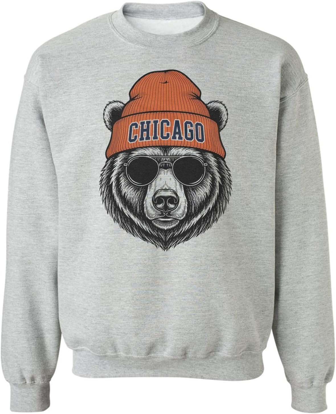 Chicago Tribute Sport Design - Cool Bear-Inspired Unisex Crewneck Sweatshirt