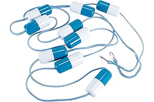 U.S. Pool Supply Safety Rope with Floating Pool Bouys