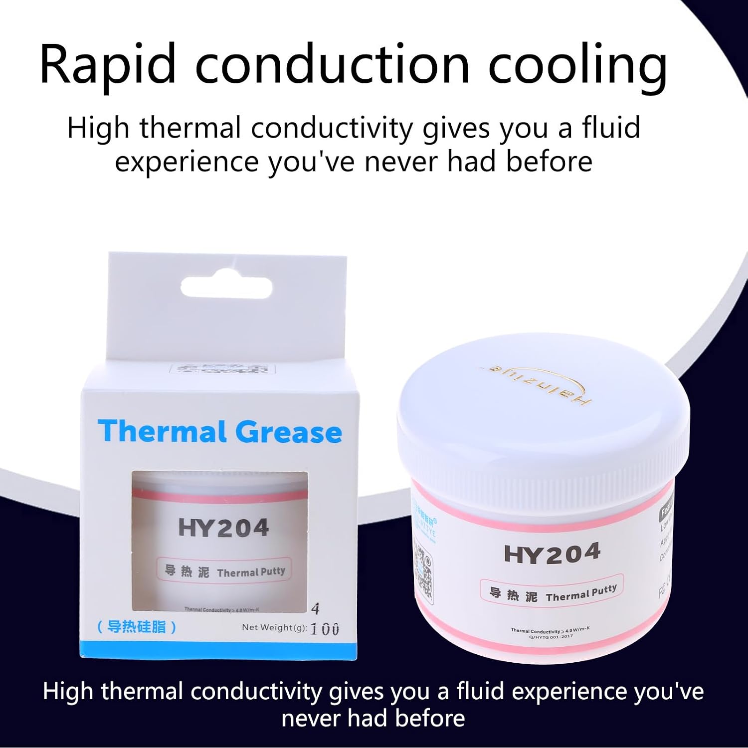 HY234 Thermal Putty for GPU Graphics Card Thermal Pad Replacement Non-Conductive Thickness Performance Silicone