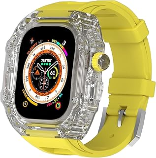 SAWIDEE Para Apple Watch Ultra 49mm Case Band MOD Kit (Cor: F, Tamanho: 44/45mm)