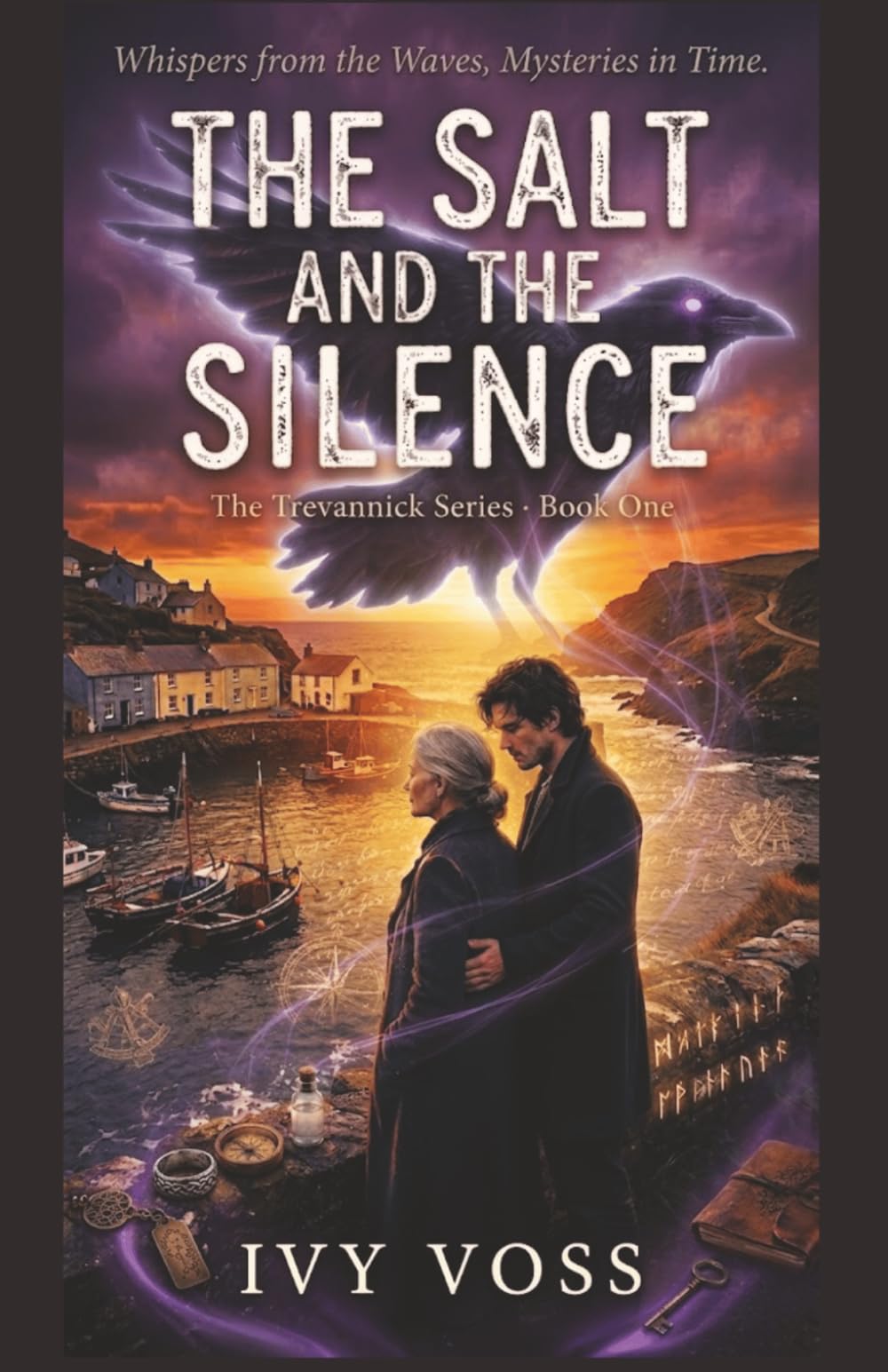 The Salt and the Silence: A Midlife Paranormal Romance Mystery (The Trevannick Series Book 1)