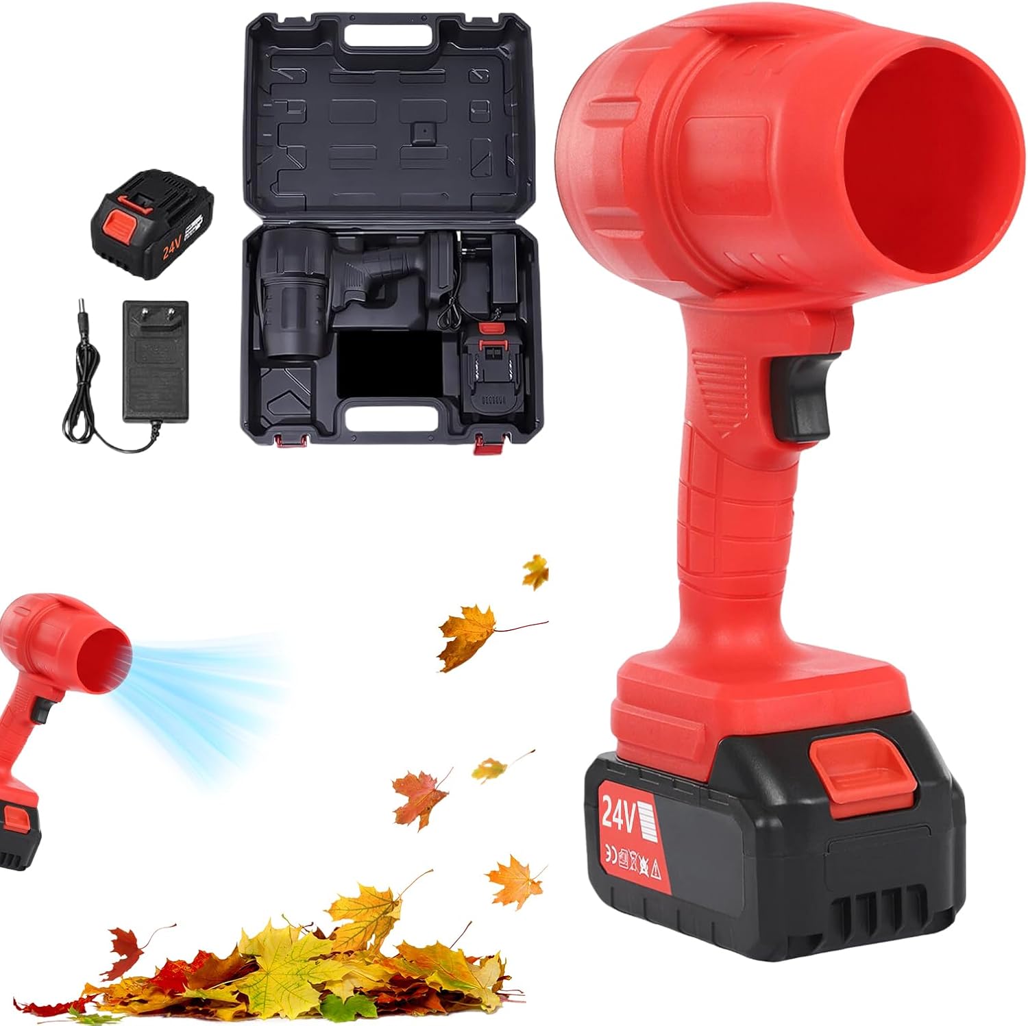 Leaf Blower Cordless - Cordless Snow Leaf Dust Blowing Tool - Lawn Care Blower,for Outdoor Garden Patio Yard Sidewalk Cleaning Lawn Care Dust Snow