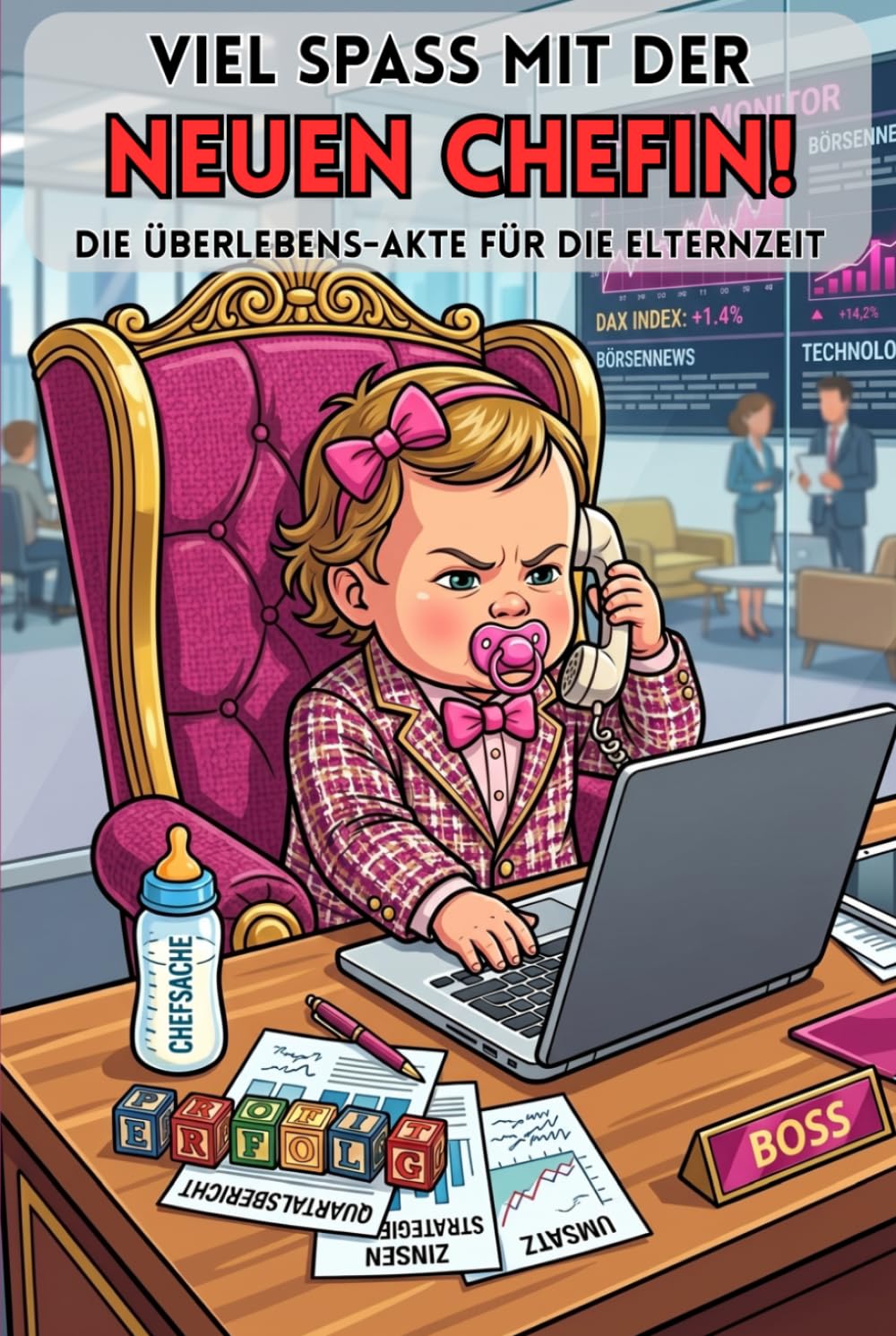 VIEL SPAß MIT DER NEUEN CHEFIN!: Die Überlebens-Akte für die Elternzeit