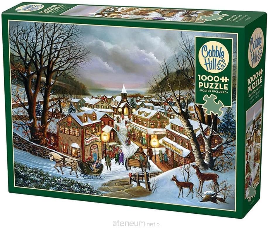 Cobble Hill 1000 Piece Puzzle - I Remember Christmas - Sample Poster Included