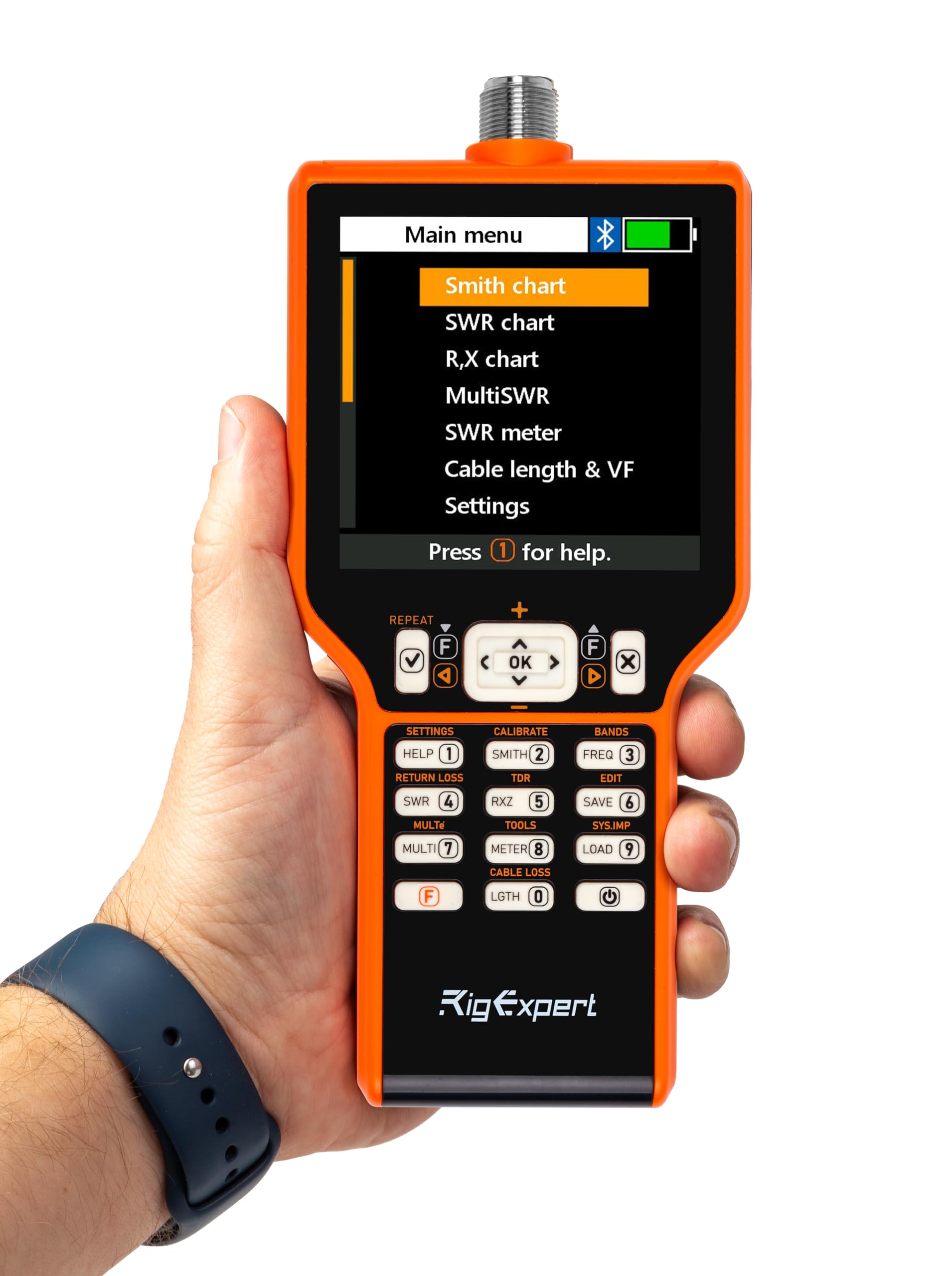 Match Antenna Analyzer para ajustar antenas en expediciones de radio de montaña 8