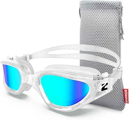ZIONOR Gafas de natación G1 SE antivaho para adultos, hombres y mujeres