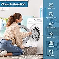 Vista 5 de TASTELIFE - Funda protectora impermeable para colchón, 100 % impermeable, (para colchón alto de 20 a 53 cm [8 a 21 pulgadas])