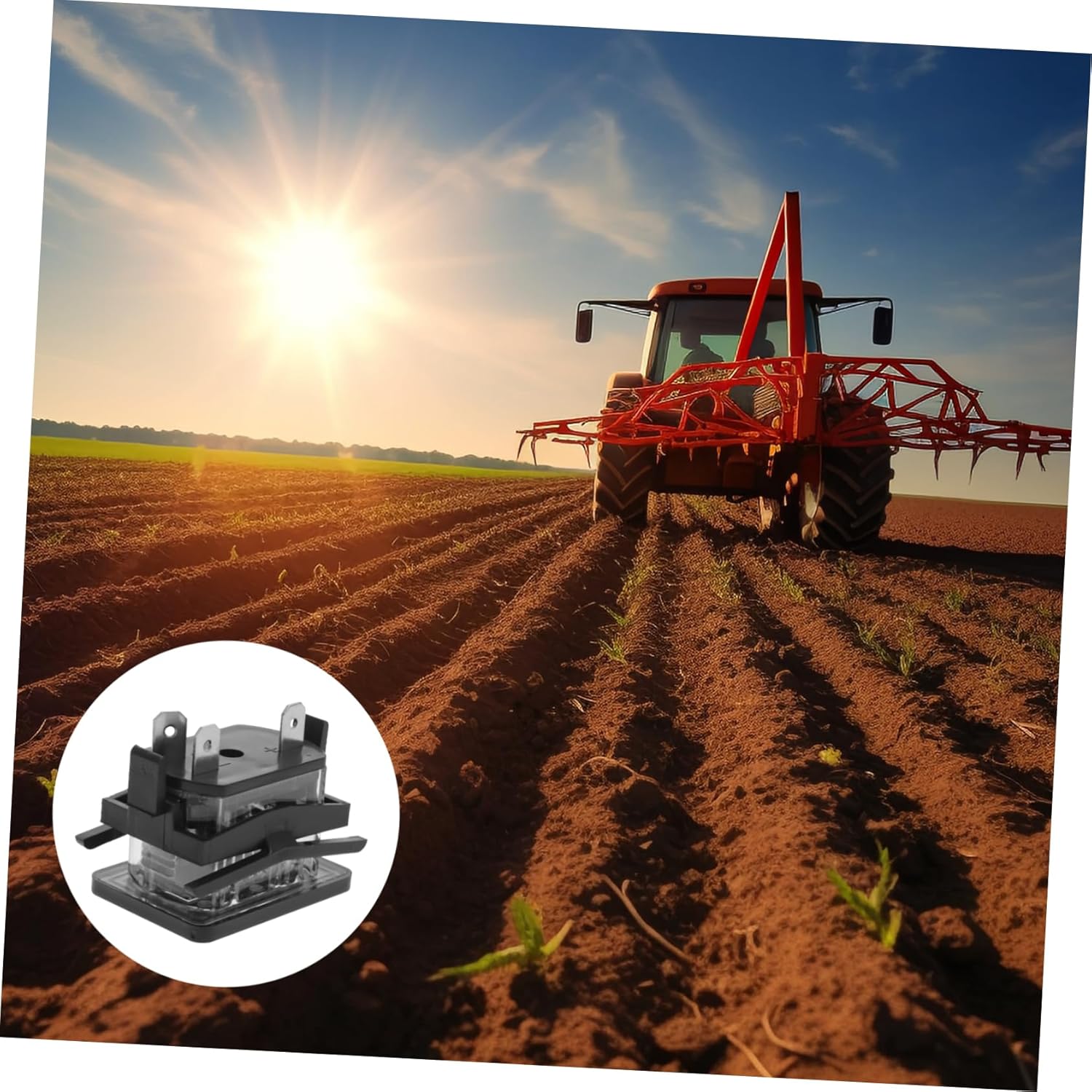 Mobestech 2pcs Hour Counter Practical Timer for Engine Shunt Battery Monitor Engine Timer Parts